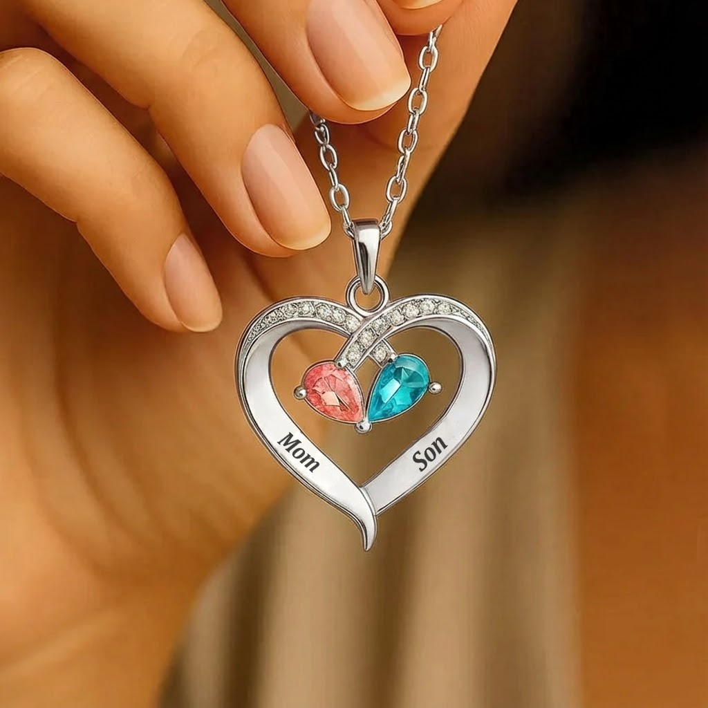 To my Mom - Family necklace