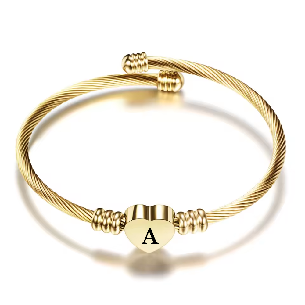 To my Daughter - Heart bracelet