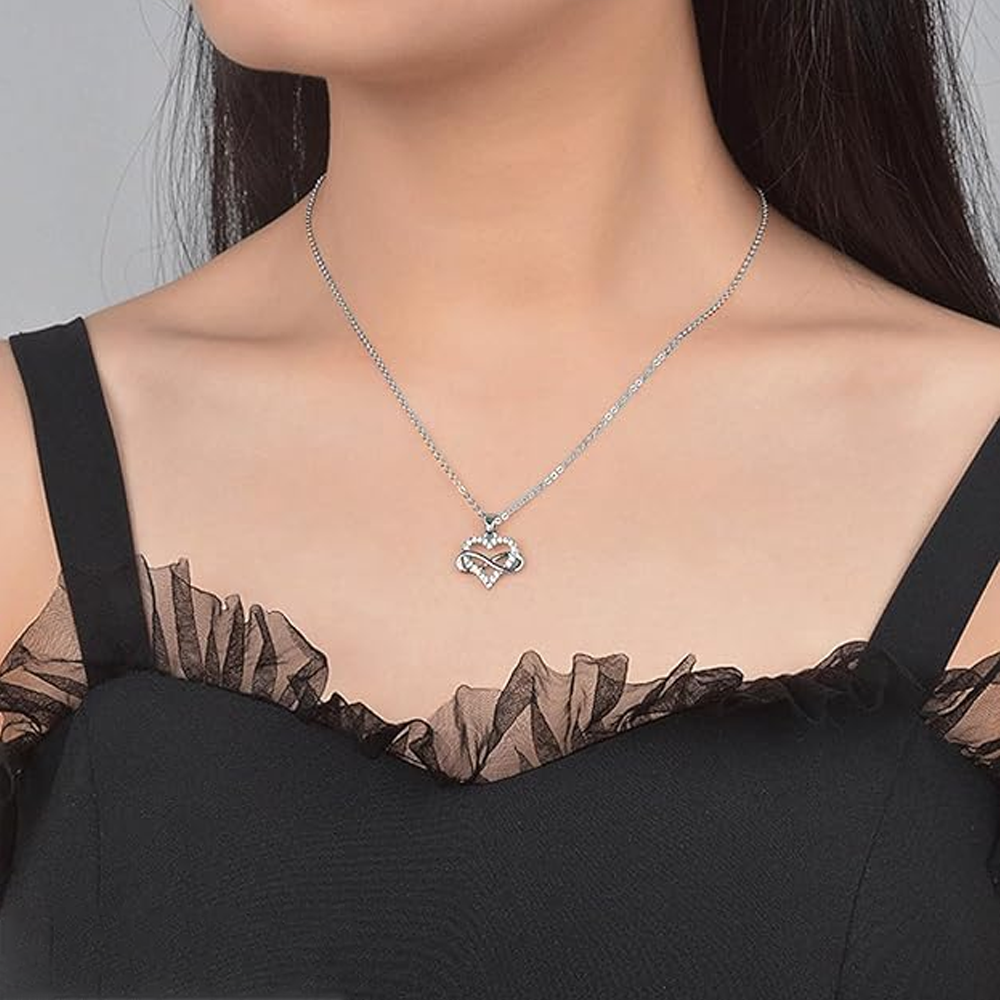 To my Queen - Infinity Heart Necklace