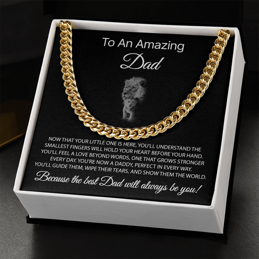 To an amazing Dad - Now that your little one is here.