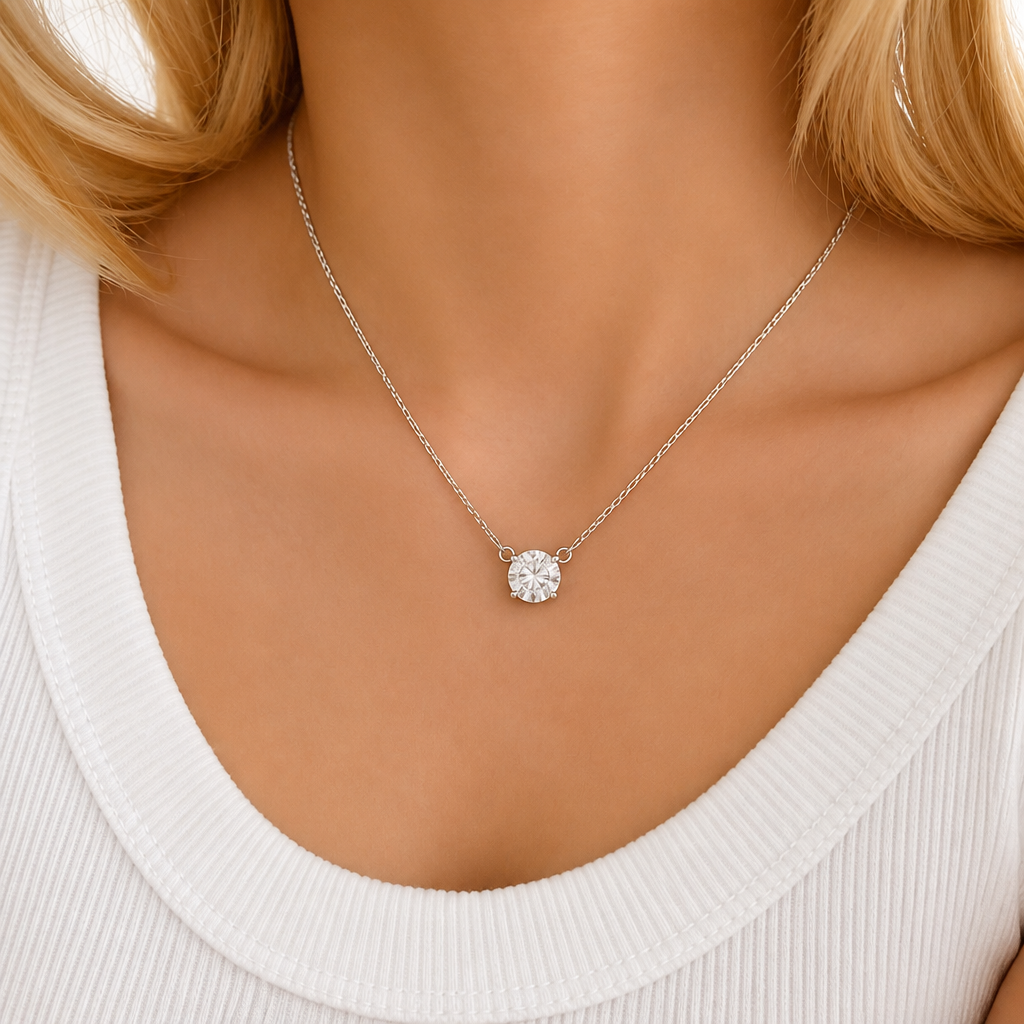 Apology Gift For Her - Crystal Pendant Necklace