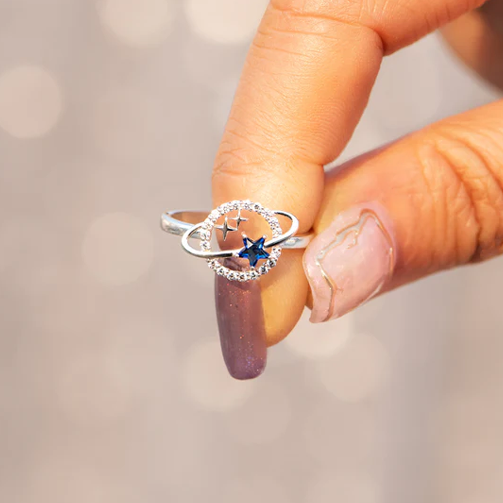 To My Beautiful Daughter - Special Star Planet & Stars Ring