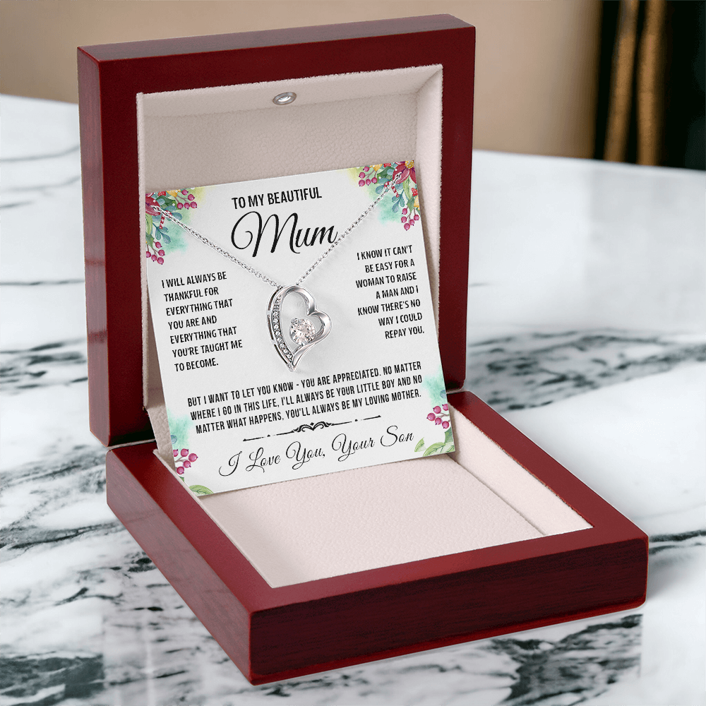To My Special Mum - Heart Necklace