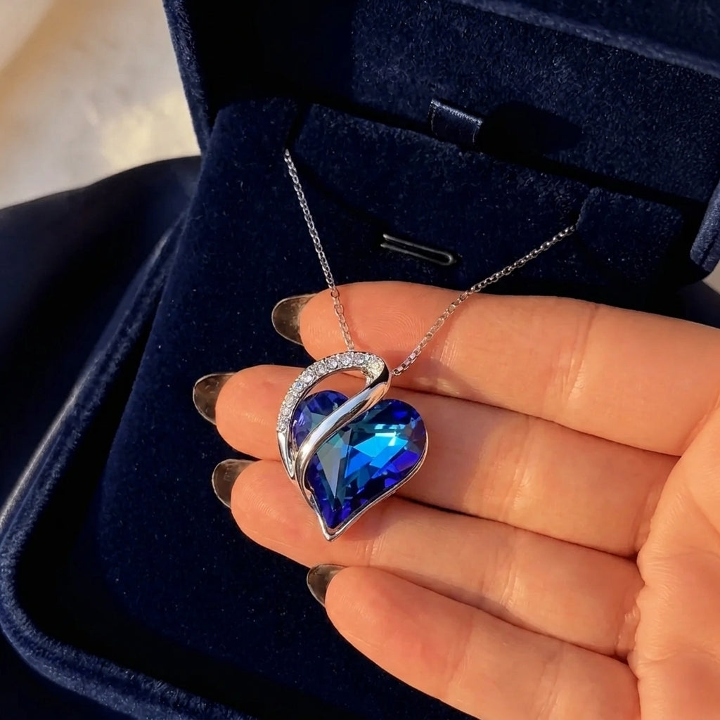 To My Wife - Personalized Heart necklace