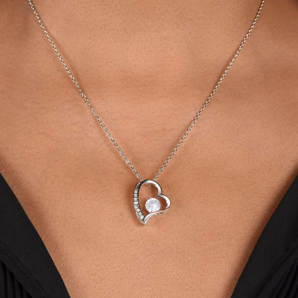 To My Daughter – Forever Love Knot Necklace