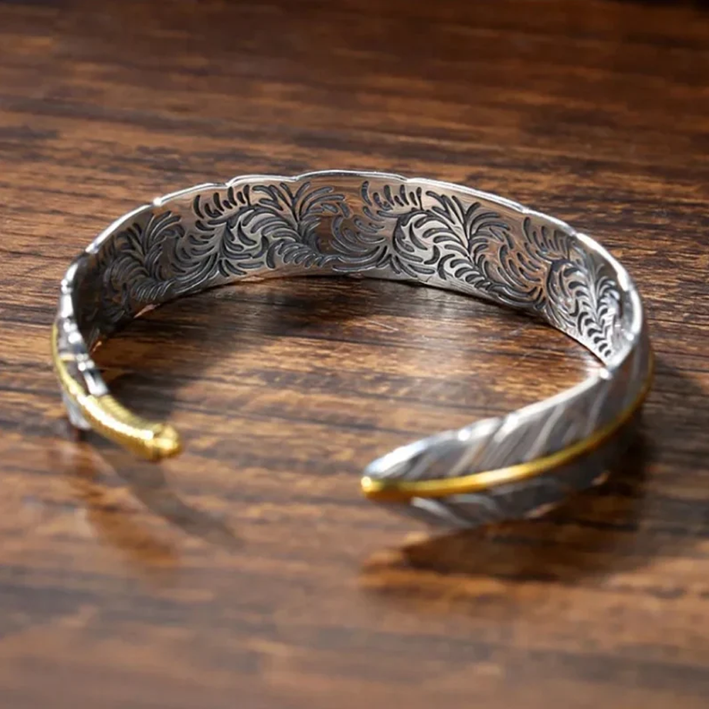 To my Son - Feather bracelet