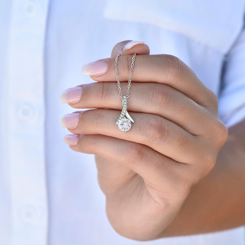 To my Granddaughter - Love pendant necklace