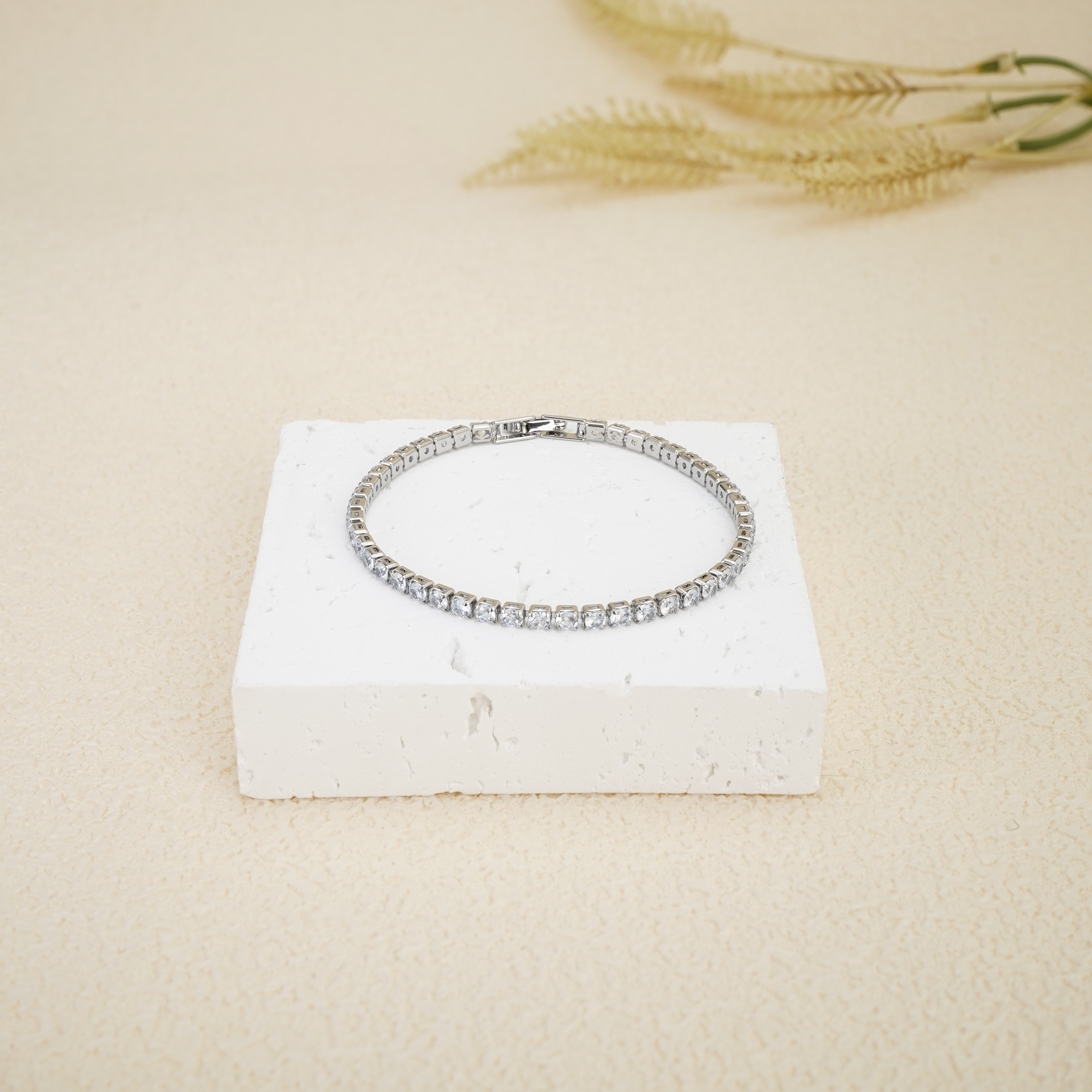 Man Tennis bracelet