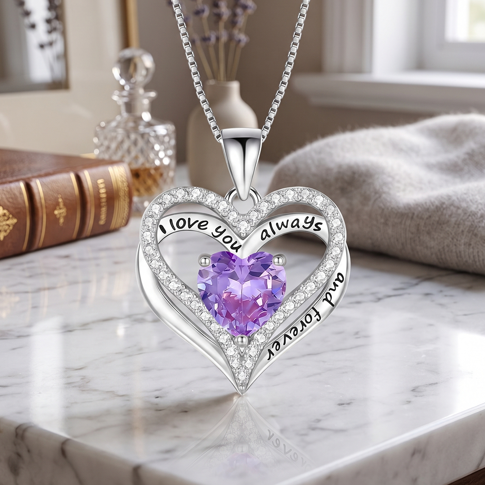 To My Queen - Personalized Heart necklace
