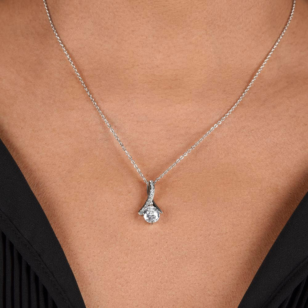 To My Loving Mum - Pendant Necklace from Daughter