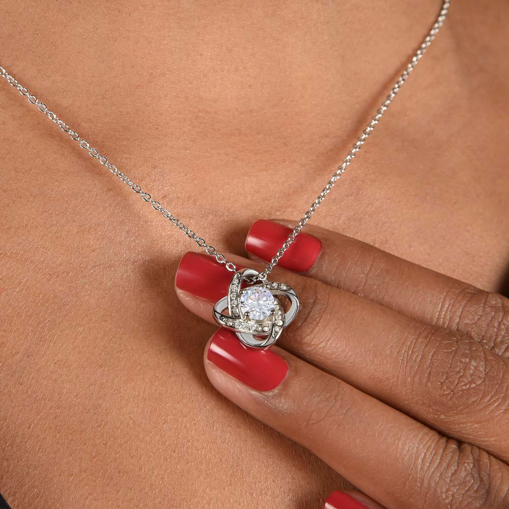 To My Mum - I Love You from Son - Knot Necklace