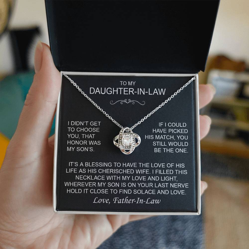 To My Daughter-In-Law - I Didn't Get To Choose You